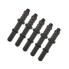 5pcs 7.89mm ID6 Fuel Line Hose Straight Quick Release Male Connector for Auto