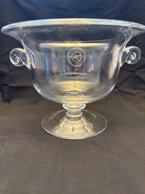 Beautiful crystal trophy bowl by Jack Badash. Signed on the bottom.