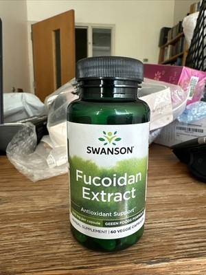 Swanson Fucoidan Extract - 500 mg 60 Veggie Capsules Swanson
