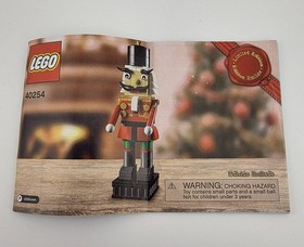 Lego Seasonal Nutcracker 40254 Limited Edition Complete w Box & Manual Assembled