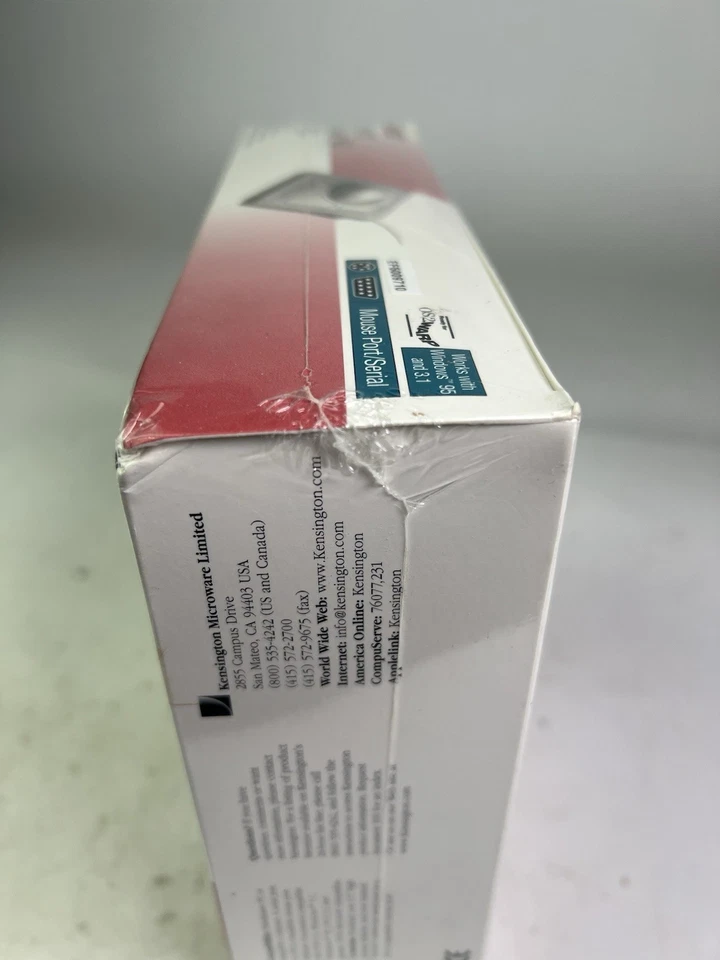 Vintage Kensington Expert Mouse 5.0 Trackball PC Computer 4 Button Sealed NOS - Image 2 of 4