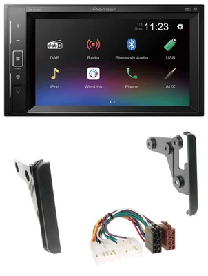 Pioneer DAB MP3 2DIN Bluetooth USB Autoradio für Toyota Highlander Matrix RAV 4 - Bild 1 von 4