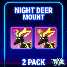 World Zero WZ - NIGHT DEER MOUNT - 2 PACK