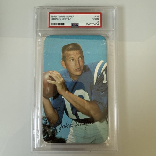 1970 Topps Super - Johnny Unitas #15