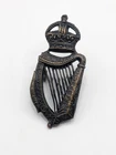 WW1 18th Battalion London Regiment London Irish Cap / Collar Badge British Army