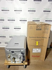 Rinnai RE199iN Indoor Tankless Water Heater 199k BTU Natural Gas (A8 #1262)