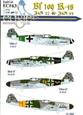 EagleCals Decals 1/32 MESSERSCHMITT Bf-109K-4...