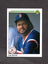 1990 Upper Deck #393 Lee Smith - Boston Red Sox - HOF - FREE SHIPPING!