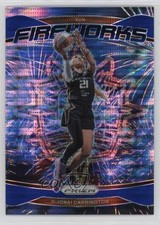 2024 Panini Prizm WNBA Fireworks Blue Pulsar 134/199 DiJonai Carrington #5 l0h