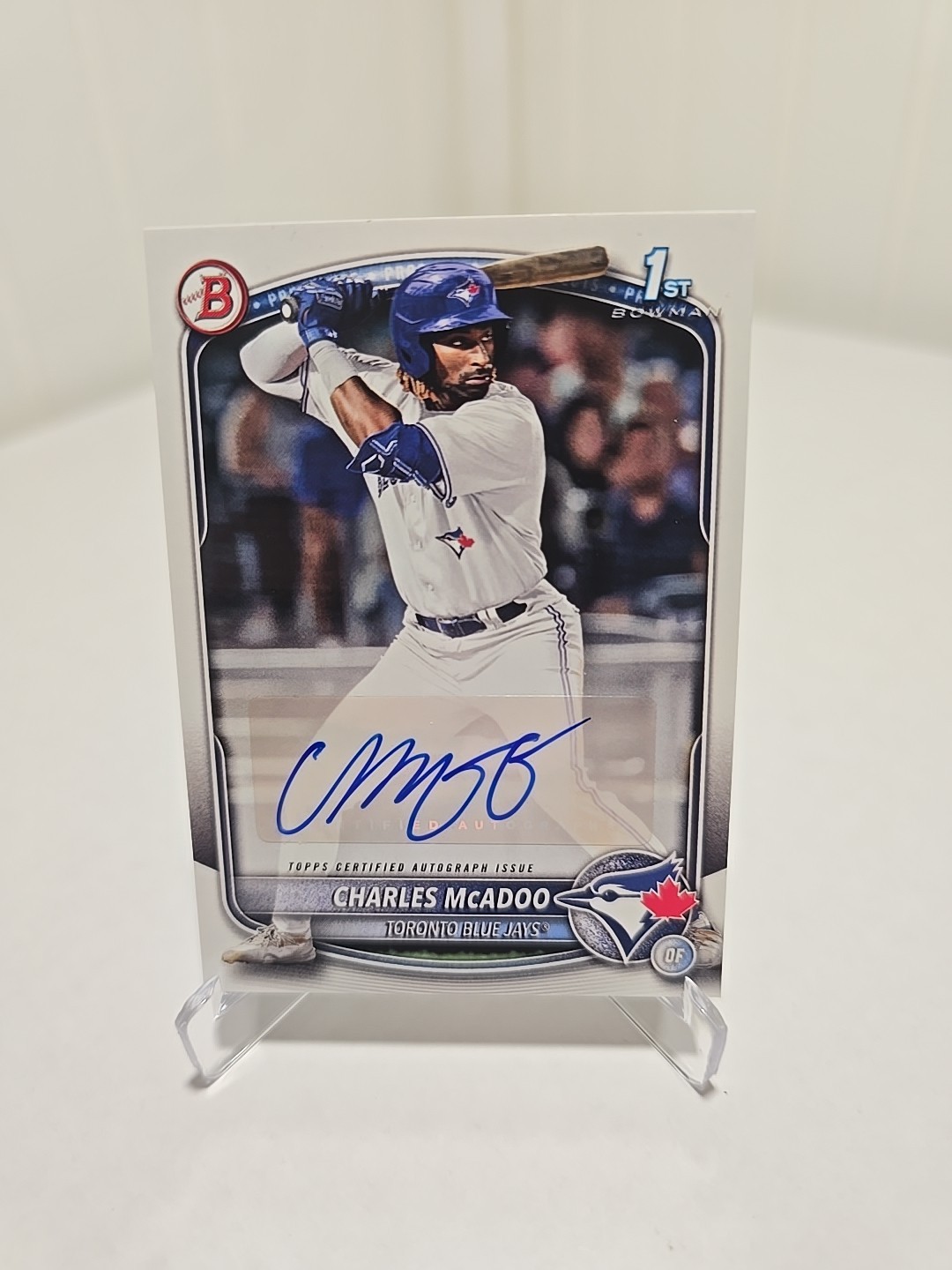 2025 Bowman - Paper Prospect Retail Autographs Charles McAdoo #BPA-CM (AU, RC)