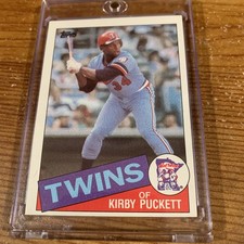 Kirby Puckett Rookie 1985 Topps # 536  Vintage Twins!!