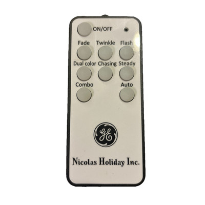 Nicolas Holiday GE Remote Control  HC-TX10 For String Lights Tested