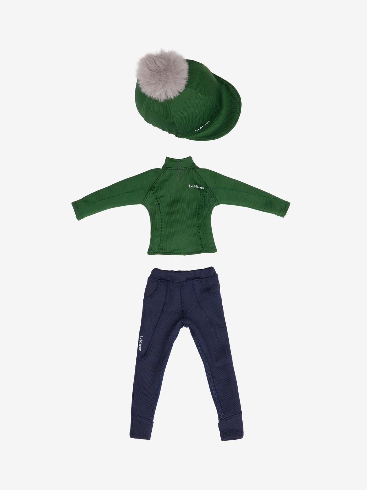LeMieux Toy Rider Outfit Hunter Green - Matching Doll Clothes, Toy Pony Range