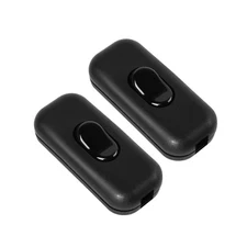 Venforze Inline Cord Switch On/Off Lamp Control AC120V 10A 250V 6A 2 Pack