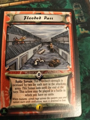 L5R CCG TCG. Legends of the Five Rings: Flooded Pass