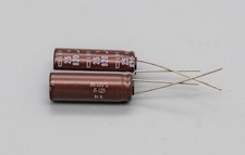 Nippon Chemi-Con LXF 820uF 25V 105C Radial Electrolytic Capacitor NOS - Lot of 2