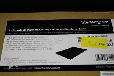 StarTech Server Rack Shelf   19''