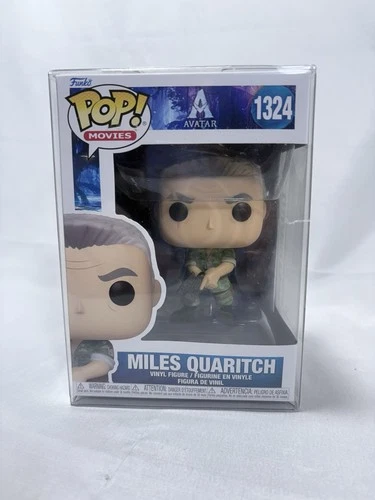 Funko Pop Movies AVATAR MILES QUARITCH #1324 BRAND NEW IN BOX JJ0313JW