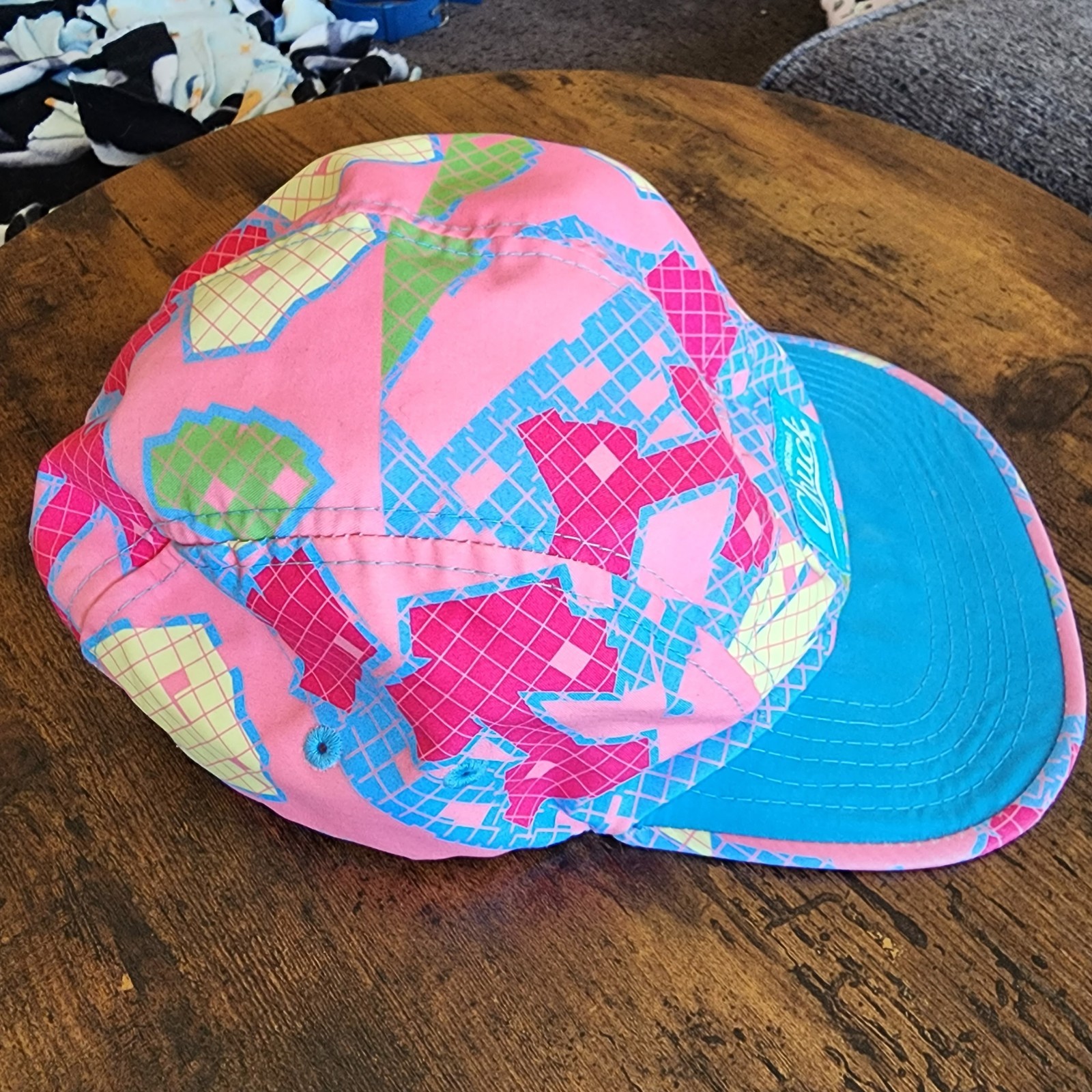 Original Chuck Geometric Five Panel Adjustable Hat - image 2
