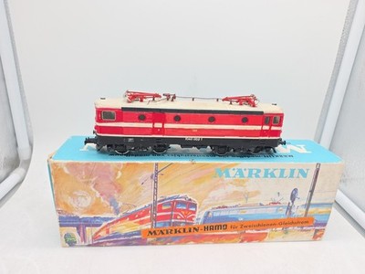 MÄRKLIN HAMO 8343 OBB 1043 003-1 Rot große weiße V-Frontbänder