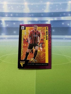 2021-22 Panini Chronicles Serie A Zlatan Ibrahimovic Purple Mojo AC Mailand