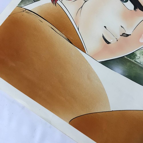 FNY29 68 Norio Higaki odręczny kolor oryginalna ilustracja rękopis Gor - Zdjęcie 10 z 10