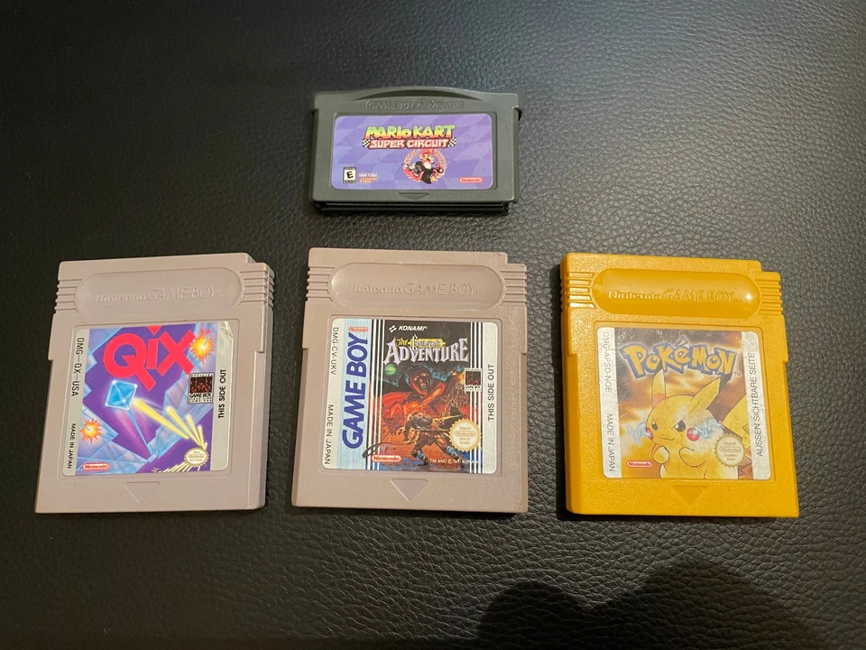 Konvolut Spielesammlung 3x Nintendo Gameboy Game Boy ohne Hüllen