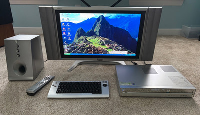 Vintage Windows XP Media Center PC 2005 SHARP PC-TX32K Japanese Retro PC READ!!!