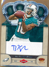 2012 Crown Royale Rookie Signatures #5 B.J. Cunningham Auto /245 FB