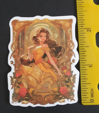 Princess Belle Beautiful Princess Sticker C 
