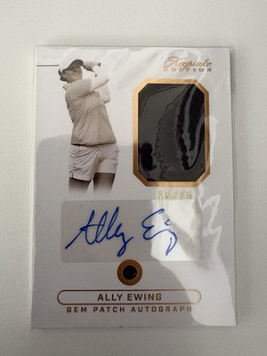 Ally Ewing Auto Patch /75 Keepsake Edition Golf Autograph 2024