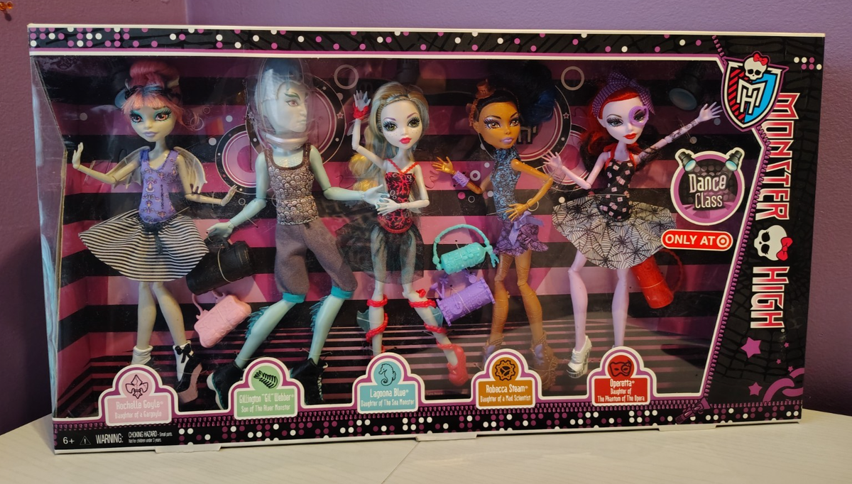 Mattel Monster High Dance Class Doll (Set of 5) for sale online