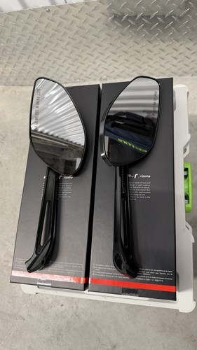 Ducati Diavel XDIAVEL Monster Perfor Aluminum Mirrors PAIR USED SEE DESCRIPTION
