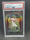 2020 Panini Select - Premier Level Tom Brady #101 Copper Prizm Die-Cut /355