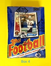 1982 TOPPS FOOTBALL WAX BOX BBCE AUTHENTICATED_ LAWRENCE TAYLOR - HOT BUY !!!