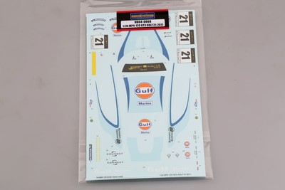 HobbyDesign HD04 0068 124 MP4 12C GT3 Gulf Aufkleber Gebraucht