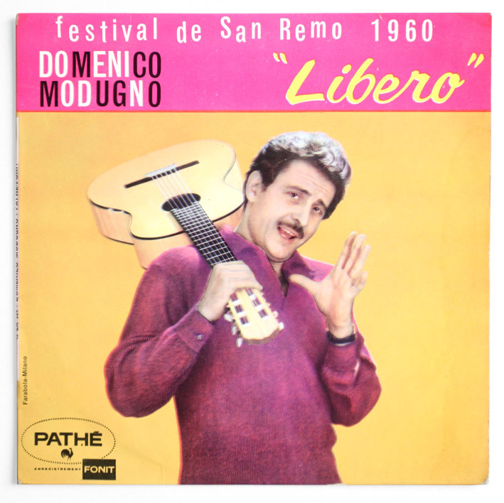 DOMENICO MODUGNO Libero italy italian San Remo 1960 french