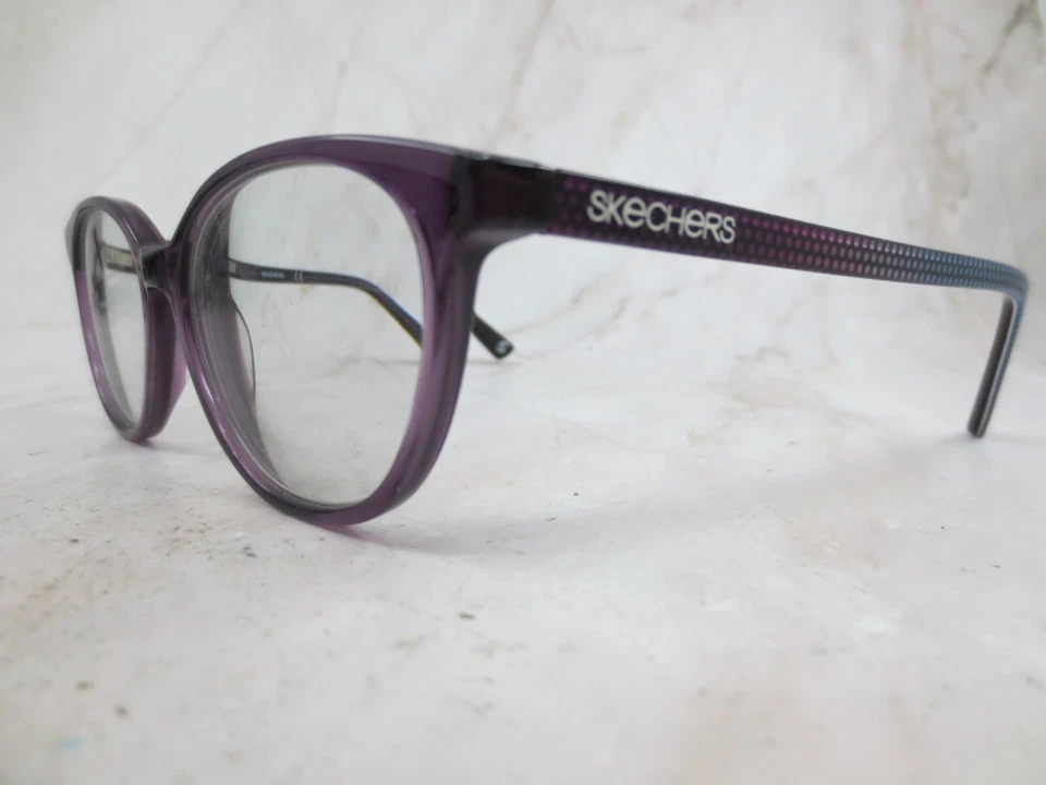 Skechers SE1640-081 Eyeglasses Frame Women's Purple Full Rim Cat Eye 48-15-130 - Image 2 of 4