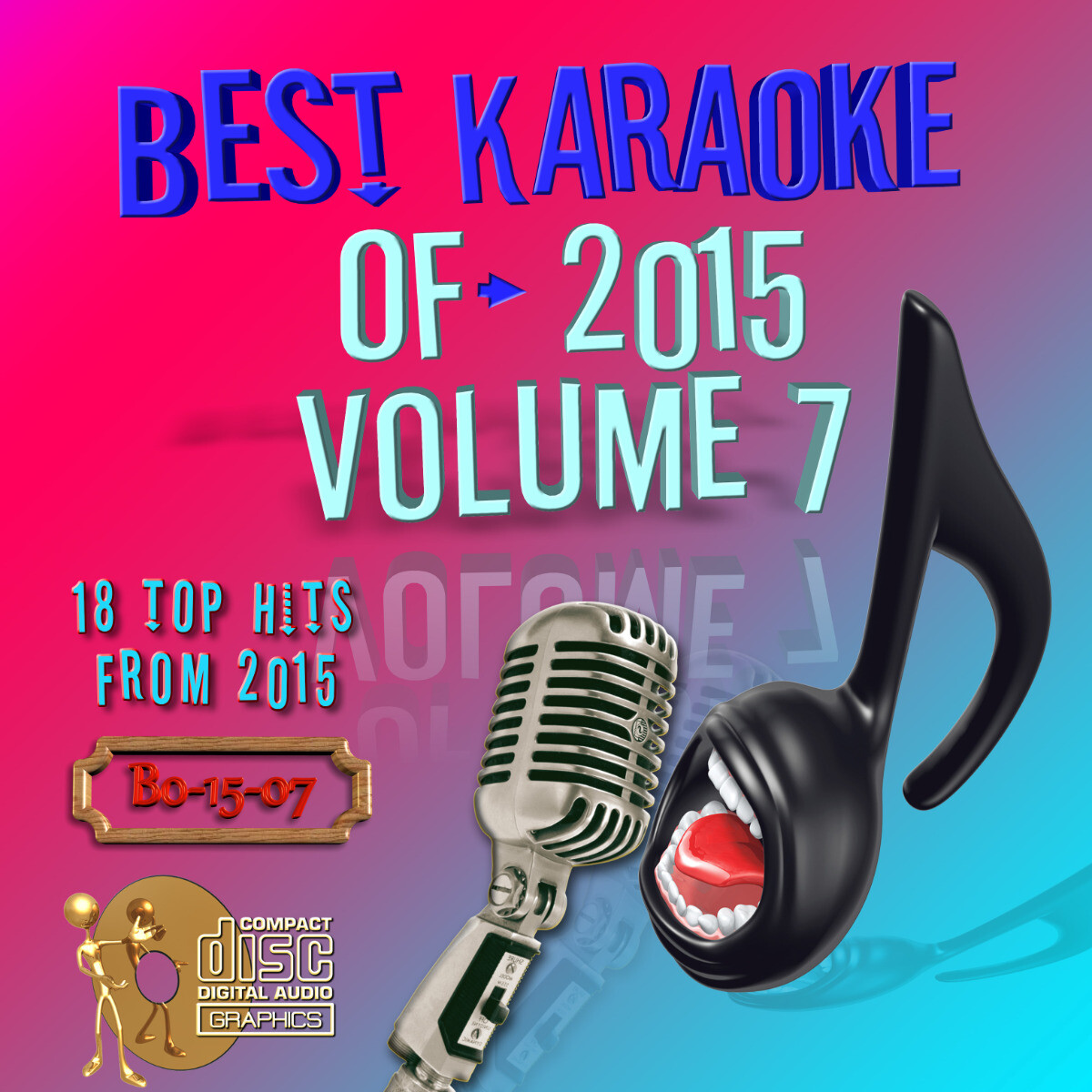 KARAOKE CD+g BEST OF 2015 18 TOP HITS VOL7 IN VINYL with PRINT eBay