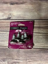 4 Pack Everbilt 26mm Furniture Leveling Glides 1 1/16 Inch Chrome & Black(BB1)
