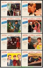 SABRINA MOVIE POSTER 11x14 In. PB LOBBY CARD SET AUDREY HEPBURN HUMPHREY BOGART