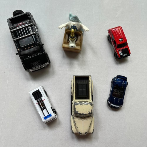 Cars Mixed Lot of 6 Small Toys Hummer Land Rover Chevy Jaguar Disney Die Cast - Picture 2 of 7
