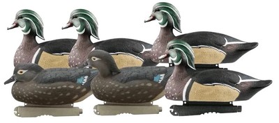 Avery Outdoors GHG Hunter Series Life-Size Wood Duck Decoys - 1/2Dozen Brand New