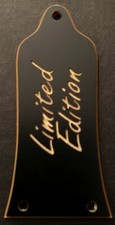 GUITAR TRUSS ROD COVER Engraved - EPIPHONE - LIMITED EDITION - BLACK GOLD