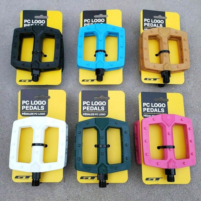 Pedals Sporting Goods HARO LINEAGE PEDALS 9/16 FOR 3 PC CRANKS BMX BIKE BICYCLE PEDAL GT SE