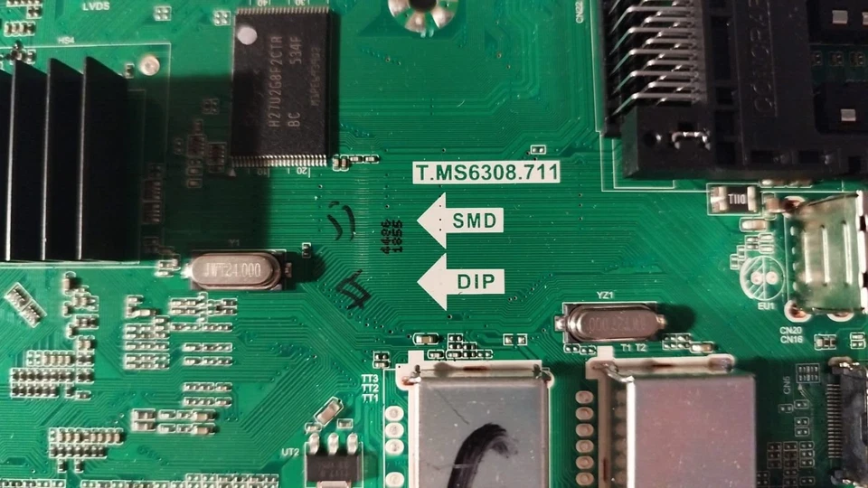 MAIN BOARD T.MS6308.711 PER TV SHARP LC-55CFE6352E - Immagine 2 di 3