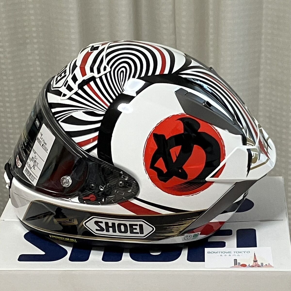 SHOEI X-FIFTEEN Marques Motegi 4 TC-1 Helmet MM93 Edition SHOEI X-FIFTEEN Marques Motegi 4 TC-1 Helmet MM93 Edition