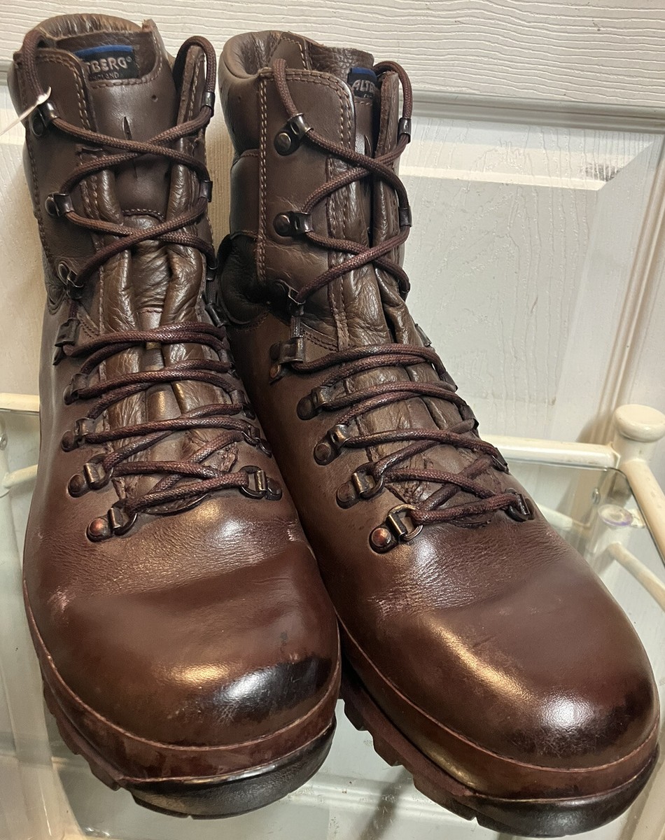 Altberg Defender Brown MTP Army Issue Vibram Sole Male Combat Boots 11M  ALT011M