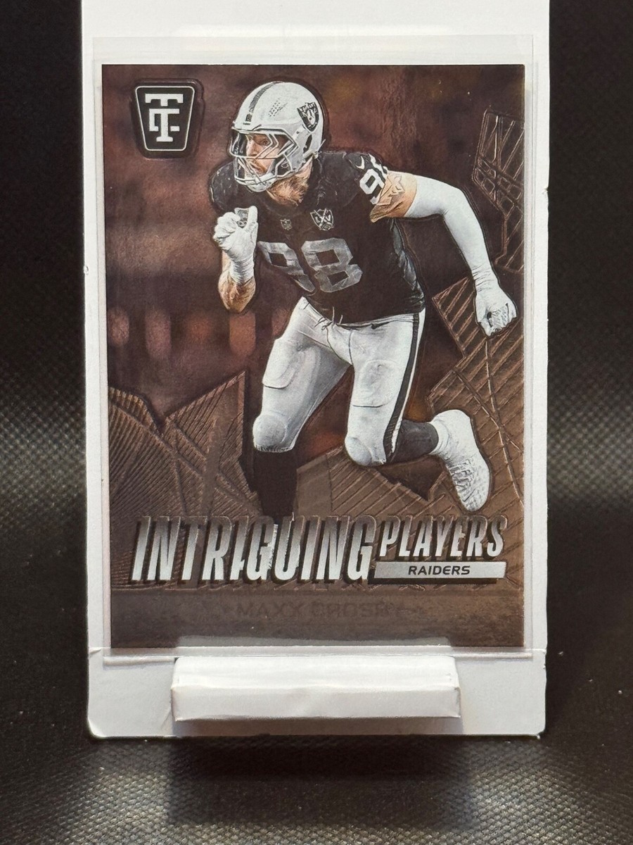 2024 Panini Totally Certified - Maxx Crosby Intriguing Players #11