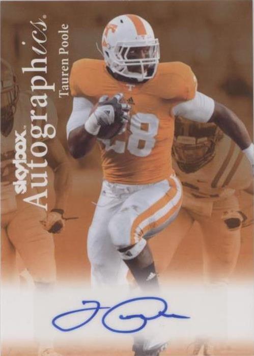2012 Fleer Retro Tauren Poole #99AU-TP - 1 of 2
